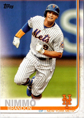 2019 Topps Brandon Nimmo #172