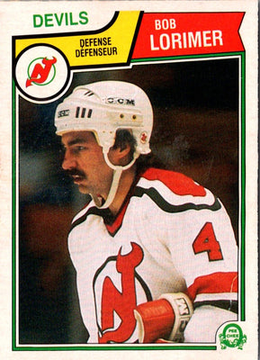 1983 O-Pee-Chee Bob Lorimer #232