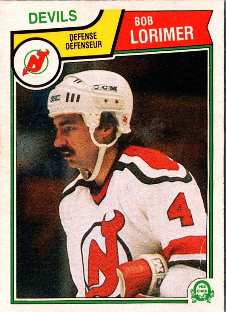 1983 O-Pee-Chee Bob Lorimer