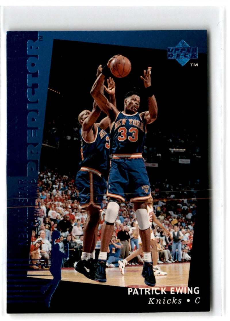 1994 Upper Deck Predictors Award Winners Patrick Ewing