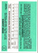 1984 Donruss Dion James