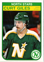 1982 O-Pee-Chee Curt Giles #166 Rookie