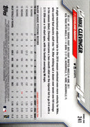 2020 Topps Mike Clevinger