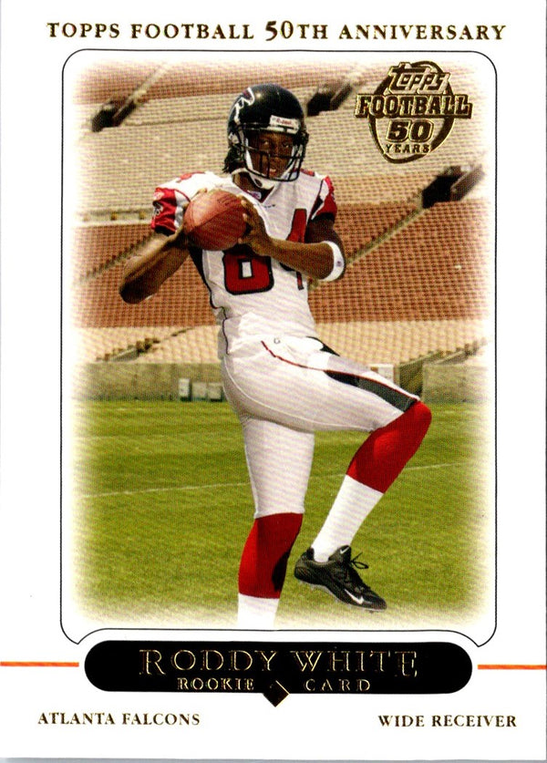 2005 Topps 50th Anniversary Rookies Roddy White #437