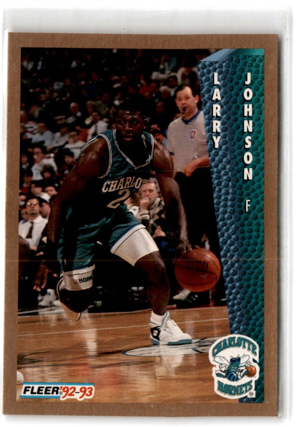 1992 Fleer Larry Johnson #25