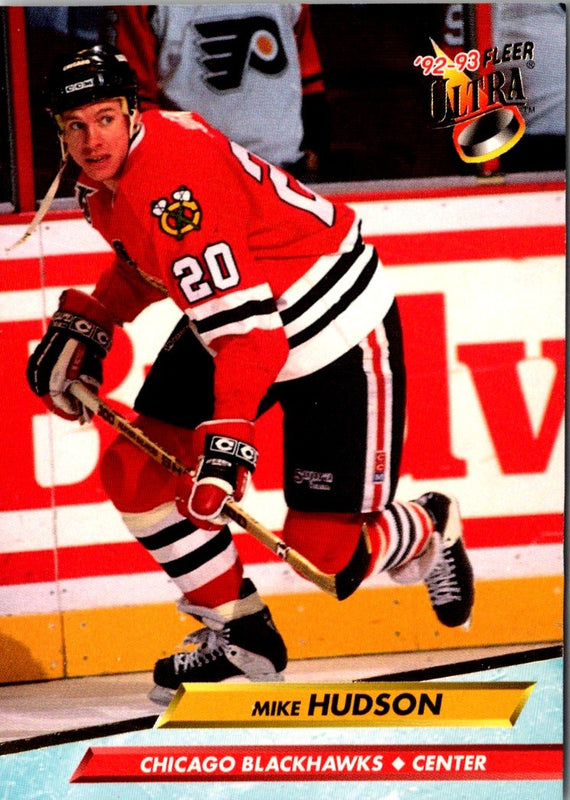 1992 Ultra Mike Hudson #37