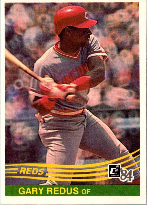 1984 Donruss Gary Redus #184 Rookie