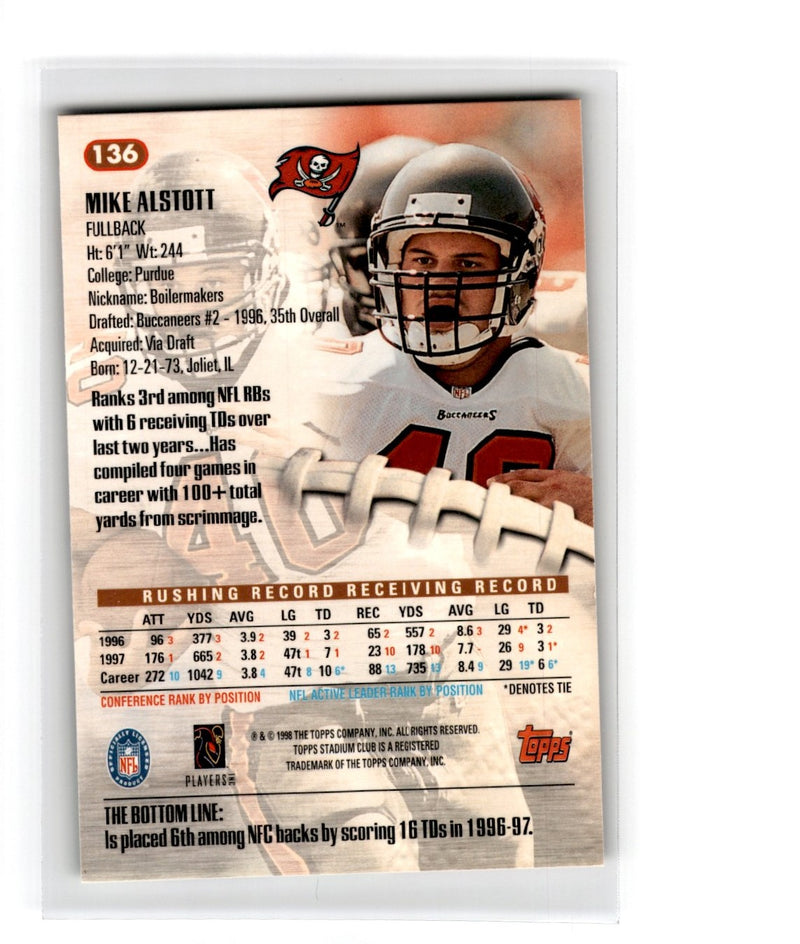 1998 Pacific Revolution Mike Alstott