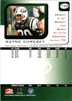 1999 Leaf Rookies & Stars Wayne Chrebet #139