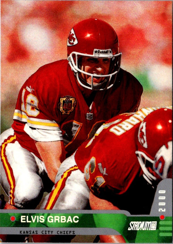 2000 Stadium Club Elvis Grbac #23