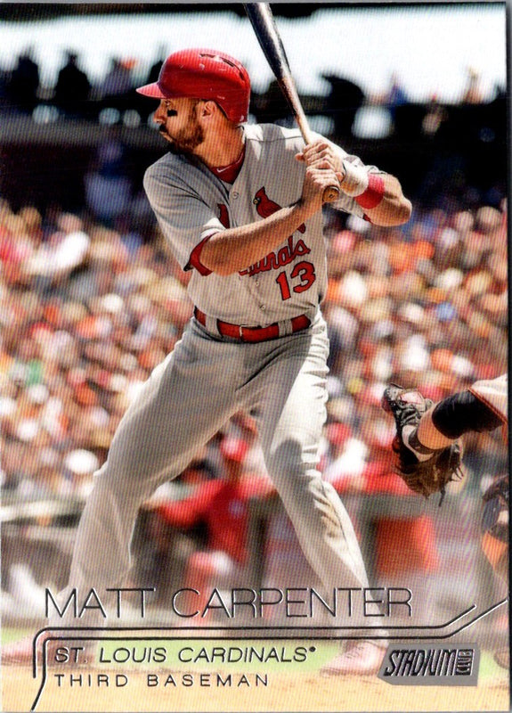 2015 Stadium Club Matt Carpenter #268