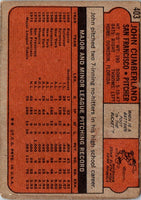 1972 Topps John Cumberland #403