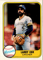 1981 Fleer Larry Cox #604