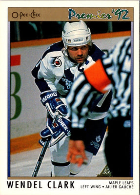 1991 O-Pee-Chee Premier Wendel Clark #116