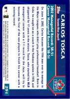 2003 Topps Carlos Tosca #291