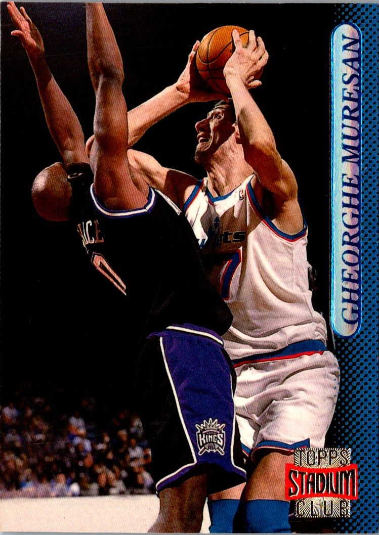 1996 Topps Super Teams Washington Bullets
