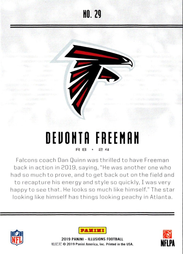 2019 Panini Illusions Devonta Freeman