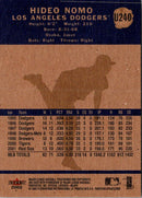 2002 Fleer Tradition Update Hideo Nomo