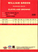 2004 Fleer Tradition William Green