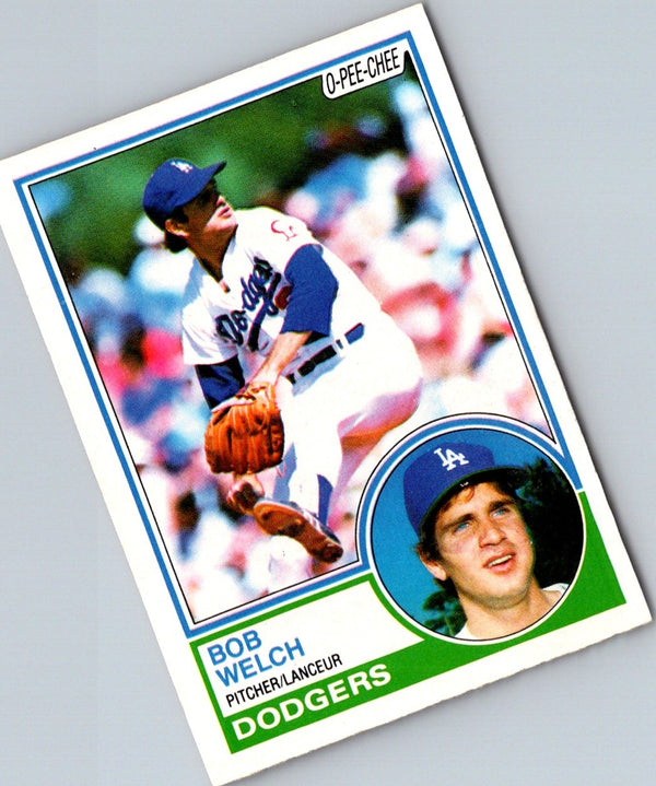 1983 O-Pee-Chee Bob Welch #288