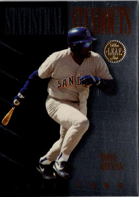 1994 Leaf Statistical Standouts Tony Gwynn #9