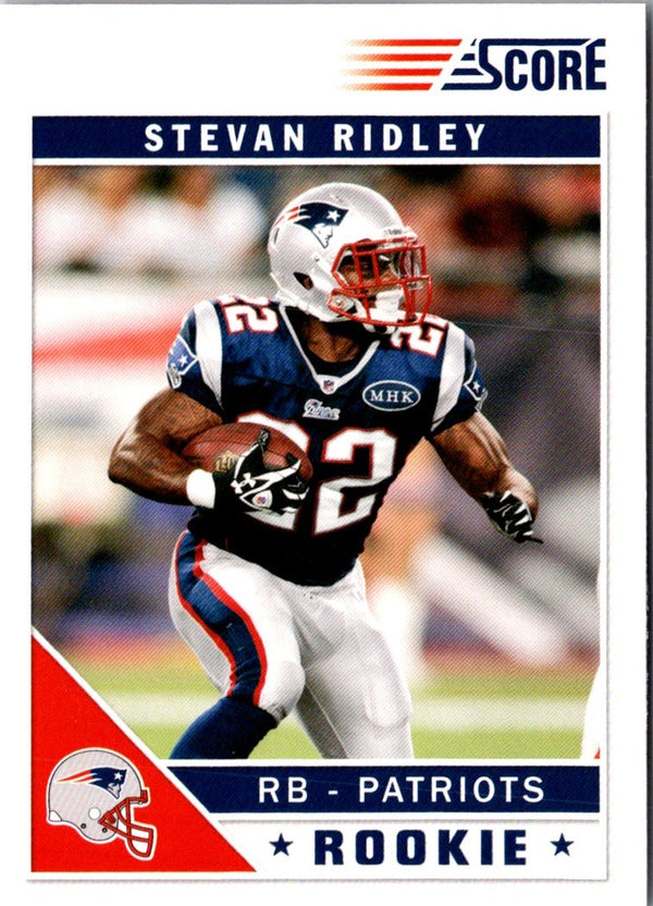 2011 Score Stevan Ridley #391