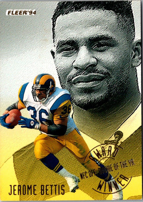 1994 Fleer Award Winners Jerome Bettis #1