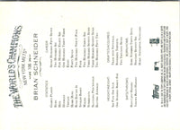 2008 Topps Allen & Ginter Brian Schneider #106