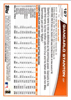 2013 Topps Giancarlo Stanton #127
