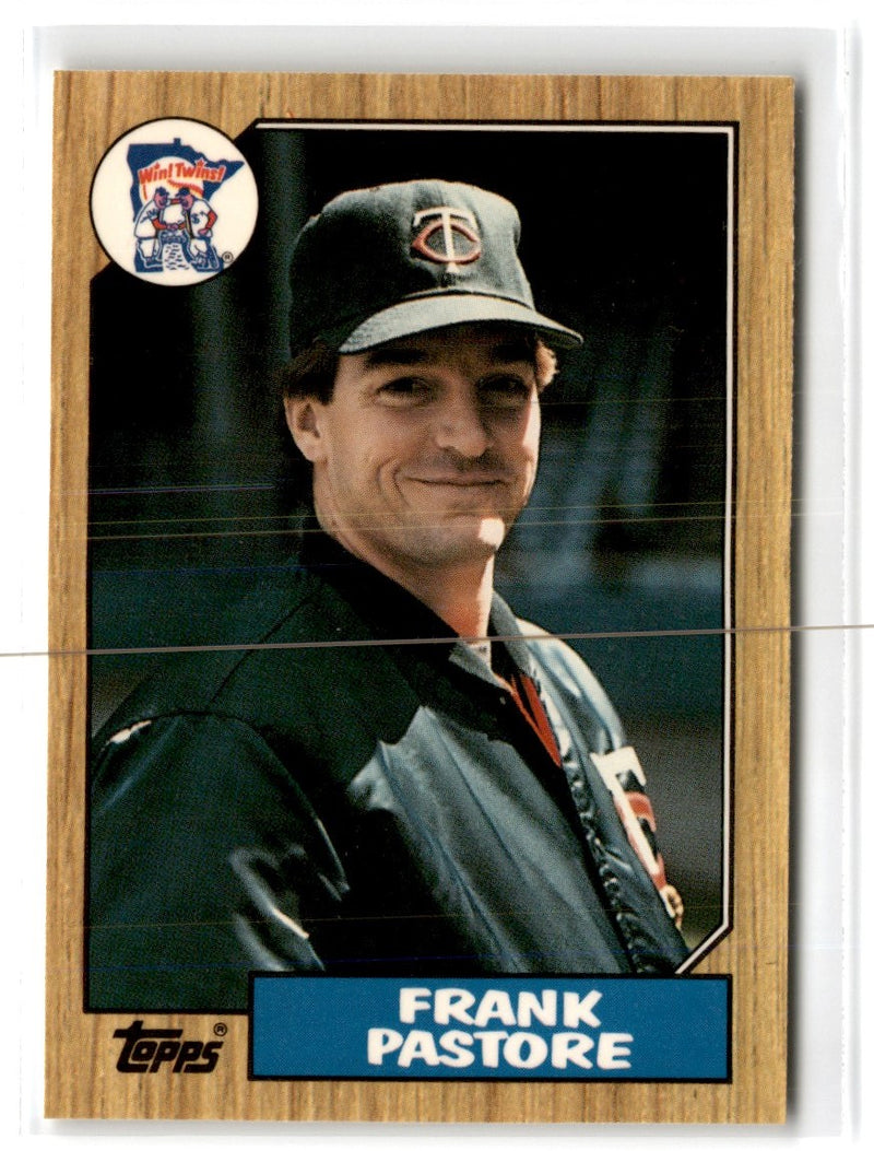 1987 Topps Tiffany Frank Pastore