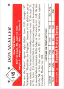 1979 TCMA 50's Don Mueller