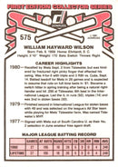 1981 Donruss Mookie Wilson