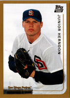 1999 Topps Traded Rookies Junior Herndon #T42 Rookie