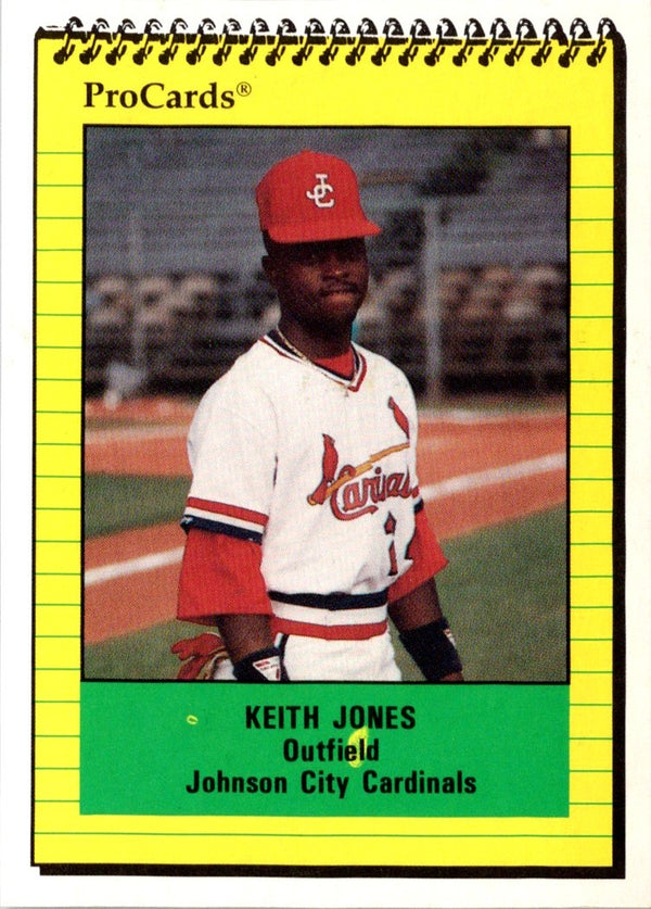 1991 ProCards Keith Jones #3989