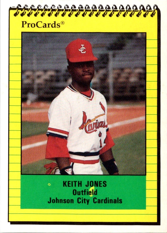 1991 ProCards Keith Jones #3989
