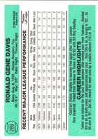 1984 Donruss Ron Davis #269