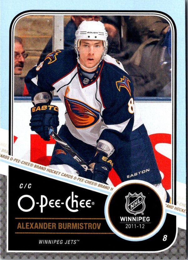 2011 O-Pee-Chee Alexander Burmistrov #252