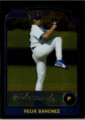 2003 Bowman Chrome Felix Sanchez #285 Rookie