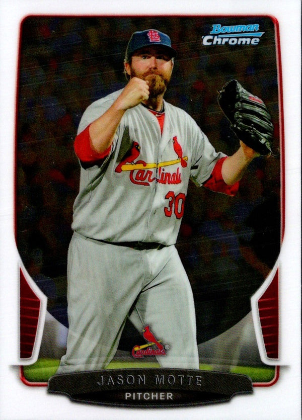 2013 Bowman Chrome Jason Motte #137