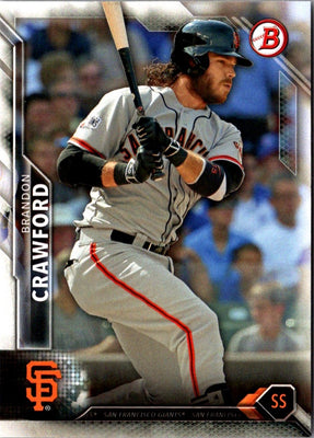 2016 Bowman Brandon Crawford #77