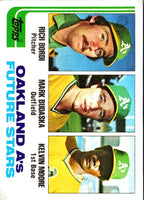 1982 Topps A's Future Stars - Rich Bordi/Mark Budaska/Kelvin Moore #531 Rookie