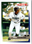 2005 Topps Total Alex Sanchez