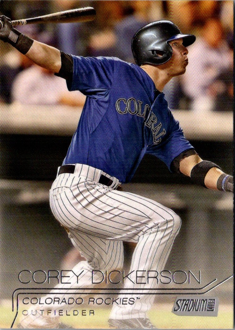 2015 Stadium Club Corey Dickerson