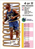 1993 Fleer Lottery Exchange Jamal Mashburn #4