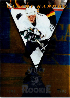 1994 Select Valeri Karpov #183 Rookie