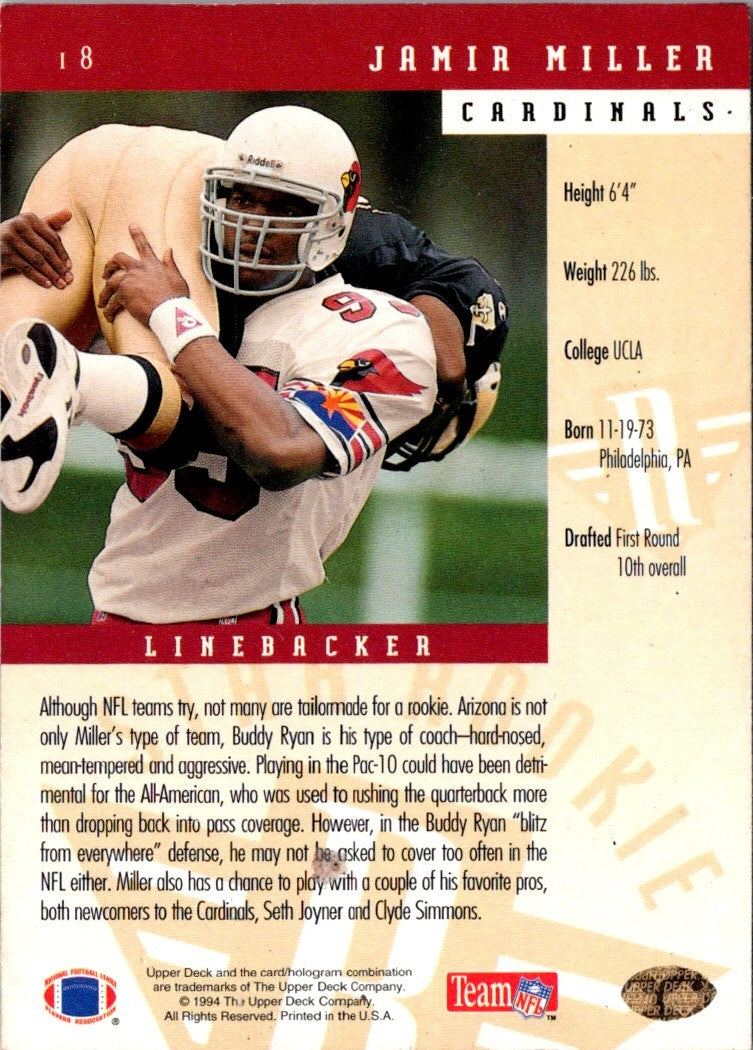 1994 Upper Deck Jamir Miller