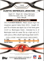 2014 Topps Platinum Austin Seferian-Jenkins #144 Rookie