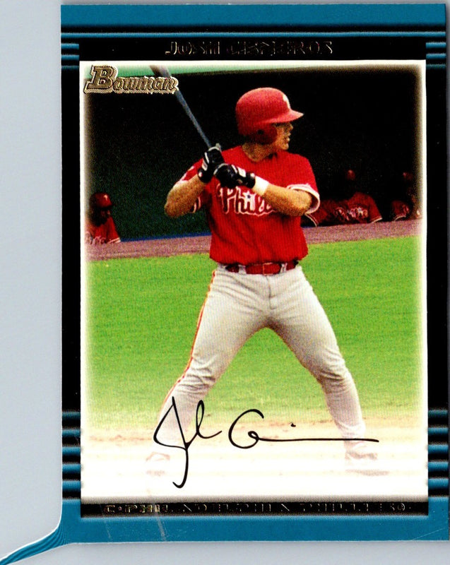 2002 Bowman Josh Cisneros #368 Rookie