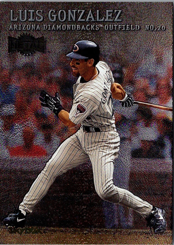 2000 Metal Randy Johnson/Matt Williams/Luis Gonzalez #15
