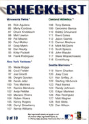 1997 Ultra Checklists Series 1 Ken Griffey Jr.